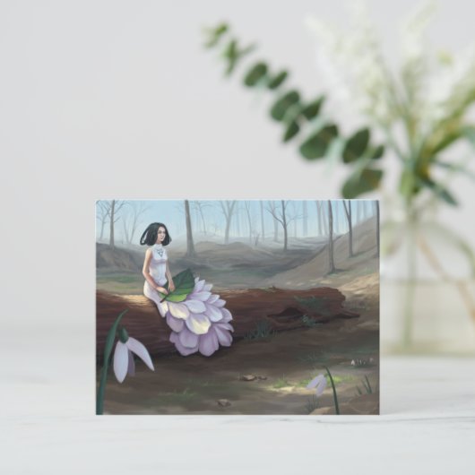 Snowdrop ポストカード (スタンド正面)