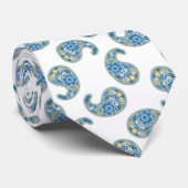 Snowdrop Paisley Pattern ネクタイ (ロール)