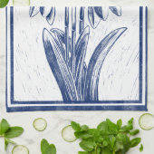 Snowdrops キッチンタオル (折り畳み)