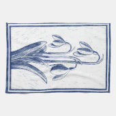 Snowdrops キッチンタオル (横)