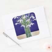 Snowdrops スクエアシール (封筒)