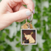 Snowdrops 1873年(キャンバスの油) キーホルダー (手)