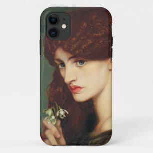 Snowdrops 1873年(キャンバスの油) iPhone 11 ケース