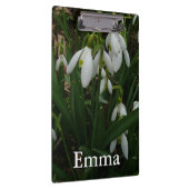 Snowdrops I (Galanthus)白い春の花 クリップボード (右)