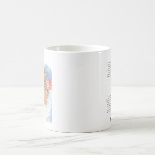 Snowfall Lagoon Mug コーヒーマグカップ (中央)