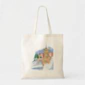 Snowfall Lagoon Tote Bag トートバッグ (正面)
