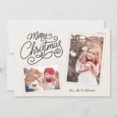 Snowfall Script 2フォトスナップショット シーズンカード (正面)