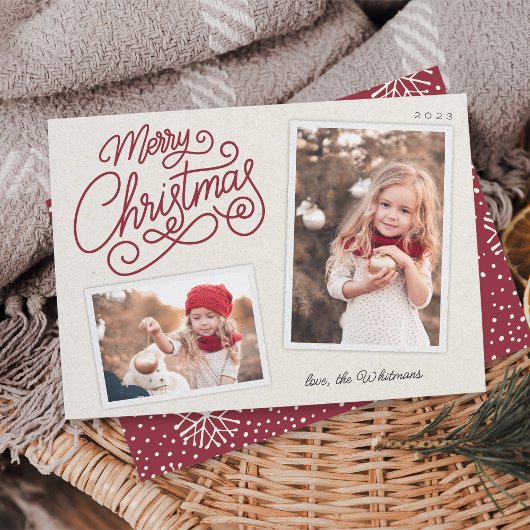 Snowfall Script 2フォトスナップショット シーズンカード