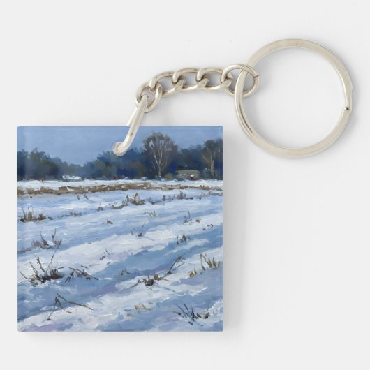 Snowfield キーホルダー (裏面)