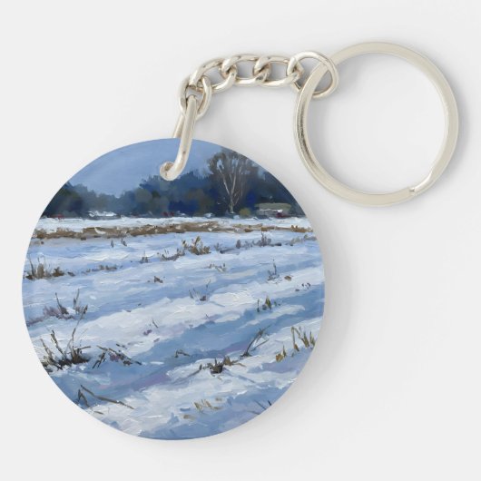 Snowfield キーホルダー (裏面)