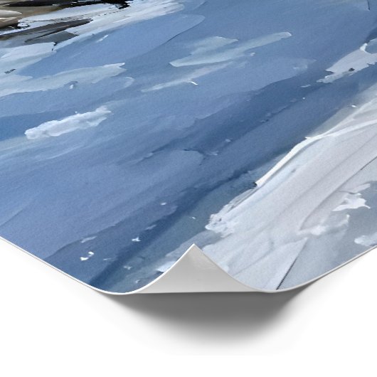 Snowfield ポスター (角)