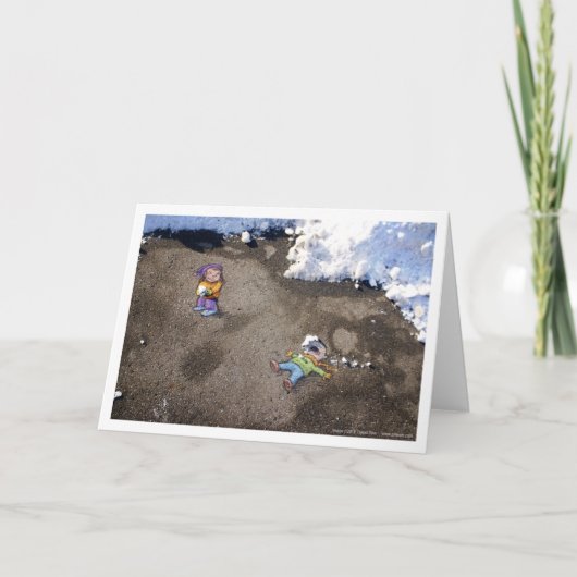 snowfight カード (正面)