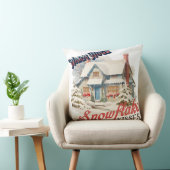 SnowFlakeキスの小装飾用クッション クッション (椅子)