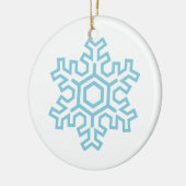SnowFlake オーナメント 1 (名入れ) (左)