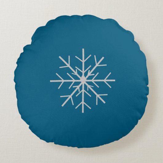 Snowflake ラウンドクッション (正面)