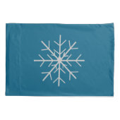 Snowflake 枕カバー (裏面)