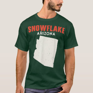 Snowflake Arizona USA State America Travel Arizoni Tシャツ