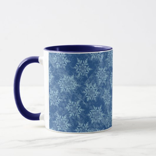 SnOwFlAkE BlUe マグカップ (左)