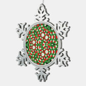 Snowflake Framed Ornament スノーフレークピューターオーナメント (右)