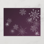 Snowflake Gems/テーブルカード ポストカード (裏面)
