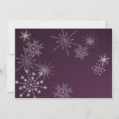 Snowflake Gems/結婚s 招待状 (裏面)