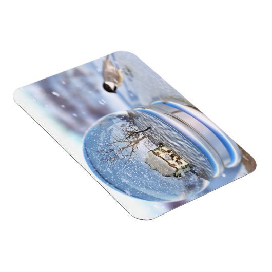 Snowflake Globe Flexible Magnet マグネット (右側)