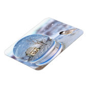 Snowflake Globe Flexible Magnet マグネット (左側)