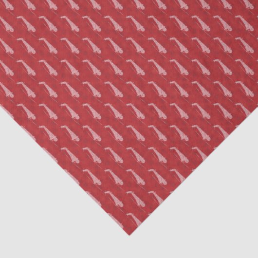 Snowflake Helicopters - Red 薄葉紙 (詳細)