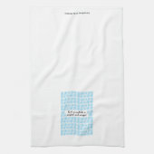 Snowflake Kitchen Towel キッチンタオル (縦)