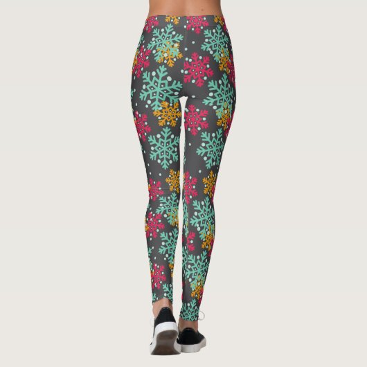 Snowflake Leggings レギンス (裏面)
