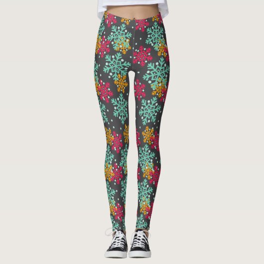 Snowflake Leggings レギンス (正面)