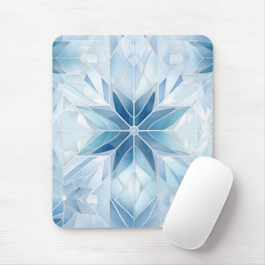Snowflake Mousepad マウスパッド (マウス)