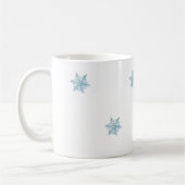 Snowflake Mug コーヒーマグカップ (左)