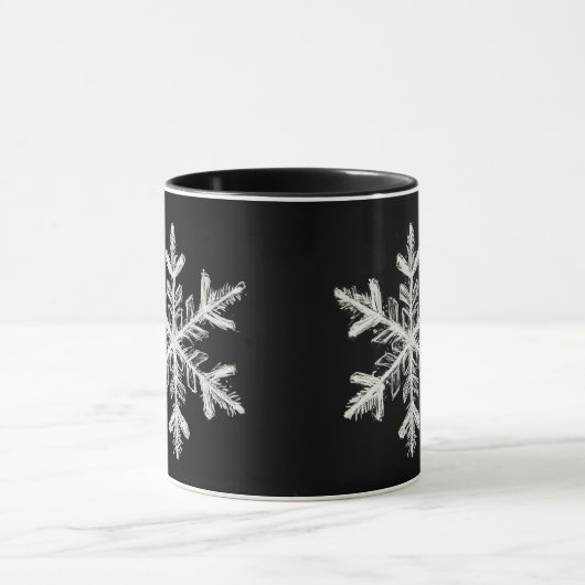 Snowflake mug マグカップ (中央)