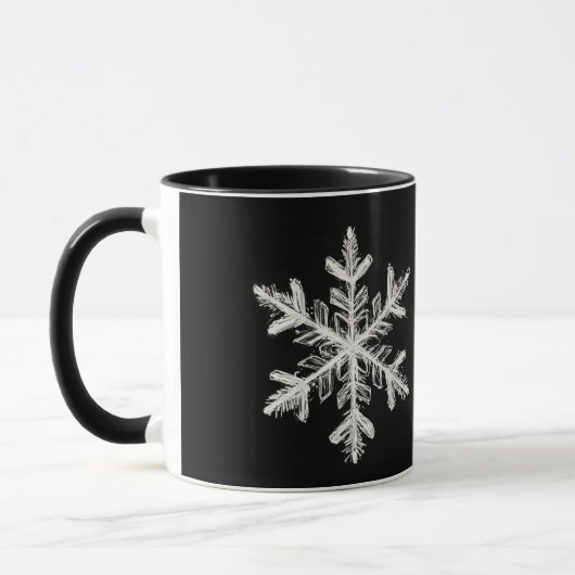 Snowflake mug マグカップ (左)