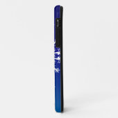 SNOWFLAKE on Blue Case-Mate iPhoneケース (裏面/左)