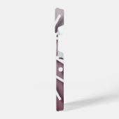 Snowflake Ornament Icon – Winter Holiday Design  iPhoneケース (左側面)