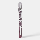 Snowflake Ornament Icon – Winter Holiday Design  iPhoneケース (左側面)