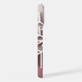 Snowflake Ornament Icon – Winter Holiday Design  iPhoneケース (右側面)