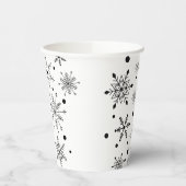 Snowflake Paper Cup 紙コップ (左)