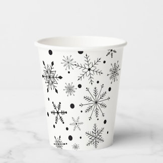 Snowflake Paper Cup 紙コップ