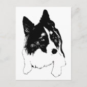 Snowflake Skyline Postcard ポストカード (正面)