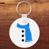 Snowflake Snowman Costumes Christmas Family Matchi キーホルダー (正面)