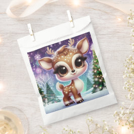 Snowflake Sparkle Baby Reindeer フェイバーバッグ