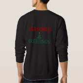 Snowflake Sweatshirt "Seasoned Greetings" スウェットシャツ (裏面)
