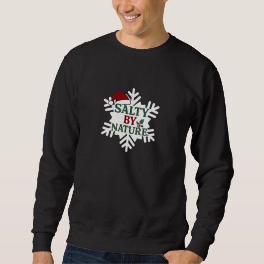 Snowflake Sweatshirt "Seasoned Greetings" スウェットシャツ (正面)