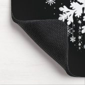 Snowflake Teacher Costume Matching Family Winter C マウスパッド (コーナー)