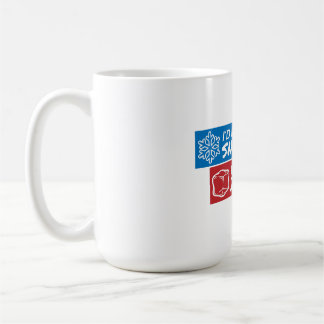 Snowflake vs Icehole コーヒーマグカップ