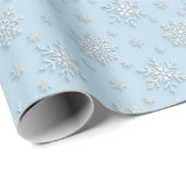 Snowflake Wonderland Wrapping Paper ラッピングペーパー (ロールコーナー)