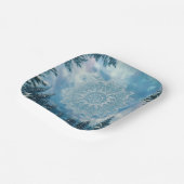 SnowFlakeFrost ペーパープレート (傾斜あり)